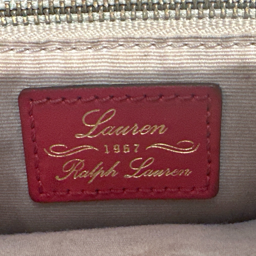 Vintage Lauren Ralph Lauren Leather Crossbody Bag - Picture 7 of 9